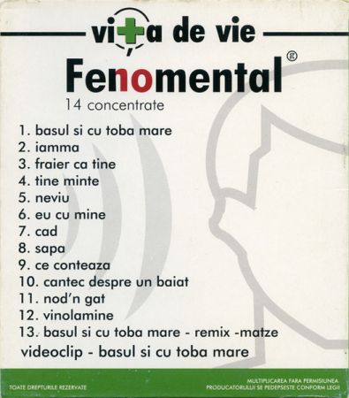 Vița De Vie – Fenomental (CD) [1]