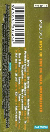 Voltaj - Best Of Voltaj (Live La Sala Polivalentă 28 Octombrie 2004) , (Casetă Audio) [1]