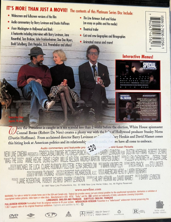 Wag the Dog / Înscenarea (DVD) [1]