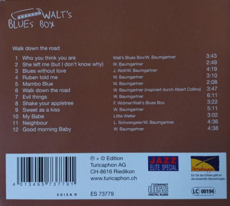 Walt's Blues Box - Walk Down The Road (CD) [1]