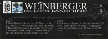 Weinberger Blues Machine - Good Morning Mr. Blues , (Casetă Audio) [1]