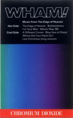 Pop - Wham! - Music From The Edge Of Heaven (Caseta Audio)