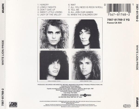 White Lion - Pride (CD) [1]
