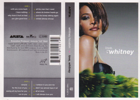 Hip-Hop - Whitney Houston – Love, Whitney (Caseta Audio)