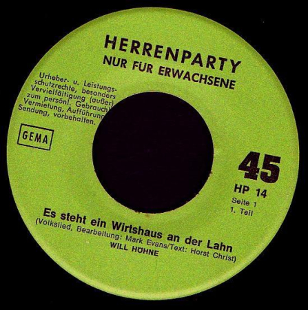Will Höhne - Es Steht Ein Wirtshaus An Der Lahn (Disc Vinil) [1]