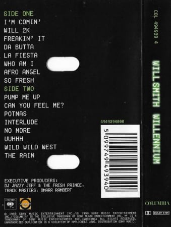 Will Smith - Willennium, (Casetă Audio) [1]