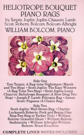 Casete audio - William Bolcom - Heliotrope Bouquet Piano Rags, (Casetă Audio)