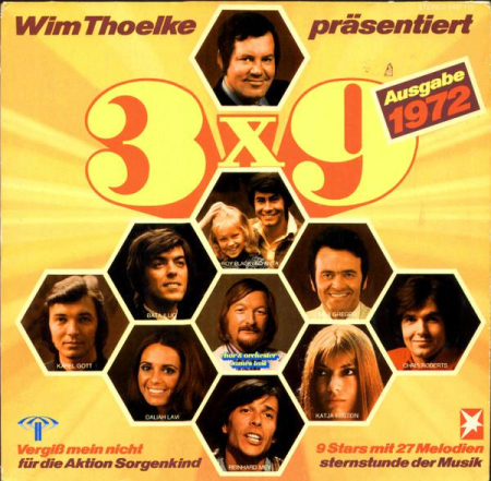 Discuri vinil - Wim Thoelke Präsentiert: 3x9 (9 Stars Mit 27 Melodien)