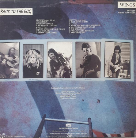 Wings - Back To The Egg [1]