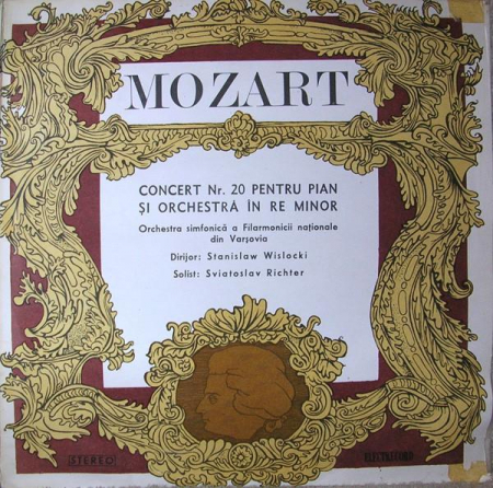 Muzică Clasică - Wolfgang Amadeus Mozart - Concert Nr. 20 Pentru Pian Și Orchestră În Re Minor, (Disc Vinil)