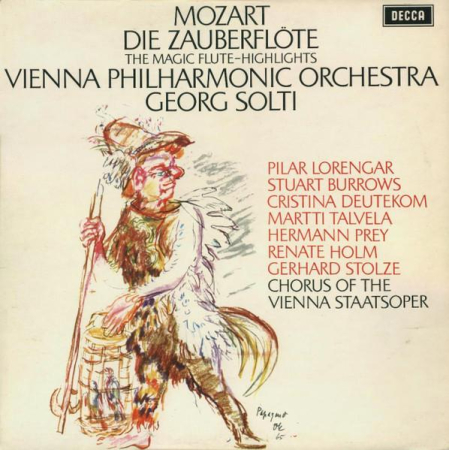 Discuri vinil - Wolfgang Amadeus Mozart - Die Zauberflöte = The Magic Flute- Highlights