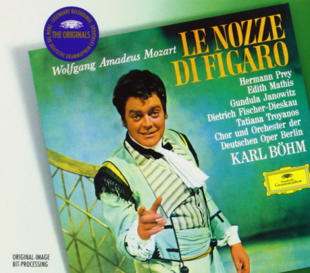 Cd-uri - Wolfgang Amadeus Mozart - Hermann Prey, Edith Mathis, Gundula Janowitz, Dietrich Fischer-Dieskau, Tatiana Troyanos, Chor Und Orchester Der Deutschen Oper Berlin, Karl Böhm – Le Nozze Di Figaro (CD)