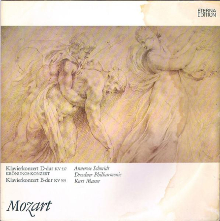 Discuri vinil - Wolfgang Amadeus Mozart - Klavierkonzert D-dur KV 537 (Krönungs-Konzert) / Klavierkonzert B-dur KV 595
