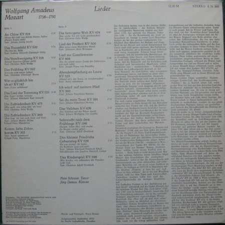 Wolfgang Amadeus Mozart - Lieder [1]