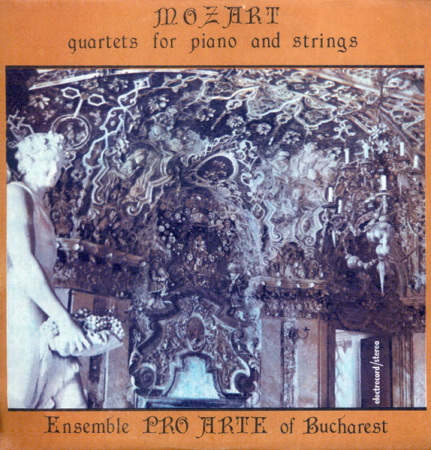 Muzică Clasică - Wolfgang Amadeus Mozart - Quartets For Piano And Strings, (Disc Vinil)