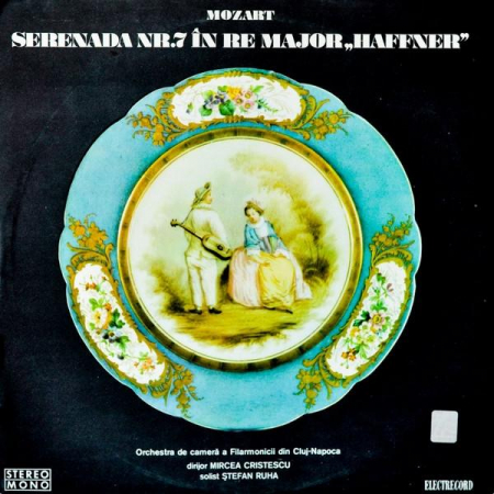 Muzică Clasică - Wolfgang Amadeus Mozart - Serenada Nr.7 În Re Major „Haffner”, (Disc Vinil)
