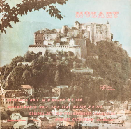 Wolfgang Amadeus Mozart - Serenade No.1 In D Major, KV 100 / Divertimento No.1 In E Flat Major, KV 113, (Disc Vinil) [0]