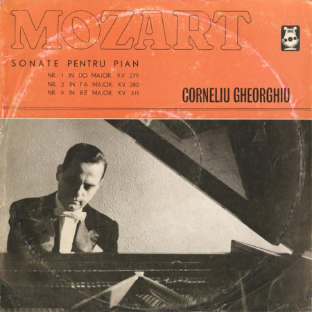 Muzică Clasică - Wolfgang Amadeus Mozart - Sonate Pentru Pian, (Disc Vinil)