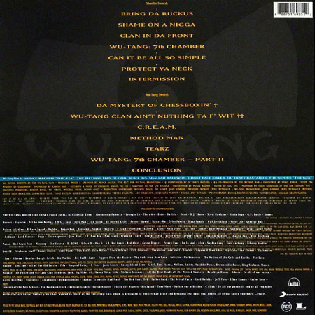 Wu-Tang Clan - Enter The Wu-Tang (36 Chambers) (Disc Vinil) [1]