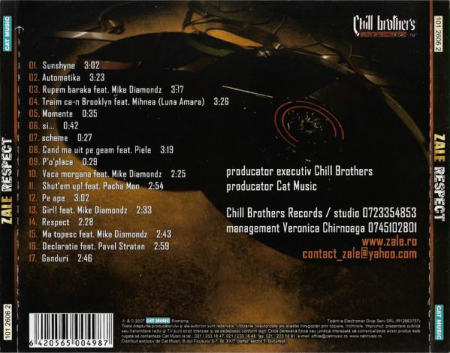 ZALE - Respect, (CD)