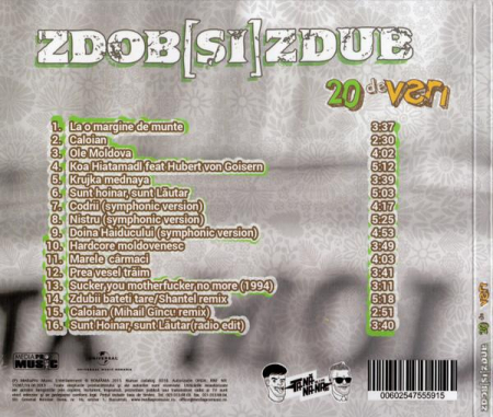 Zdob și Zdub - 20 De Veri, (CD) [1]