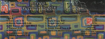 Zdob și Zdub - Zdubii Bateți Tare! , (Casetă Audio) [1]
