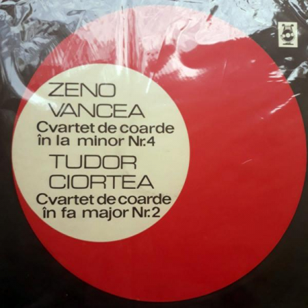 Muzică Clasică - Zeno Vancea - Cvartet De Coarde În La Minor Nr.4 / Cvartet De Coarde În Fa Major Nr.2, (Disc Vinil)