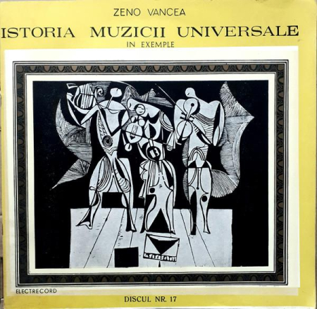 Promoții Discuri Vinil - Zeno Vancea - Istoria Muzicii Universale În Exemple - Discul Nr. 17 (Opera Italiană În Secolul Al XIX-lea, GiuseppeVerdi) (Disc Vinil)
