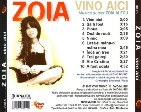 Zoia Alecu - Vino Aici [1]