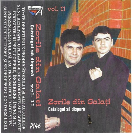 Zorile Din Galați - Vol. 11 Catalogul Să Dispară, (Casetă Audio) [1]