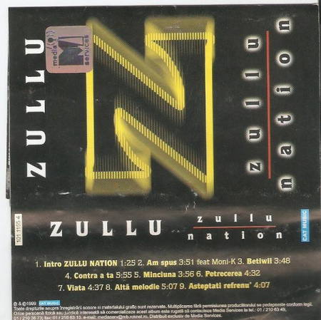 Zullu - Zullu Nation , (Casetă Audio) [1]