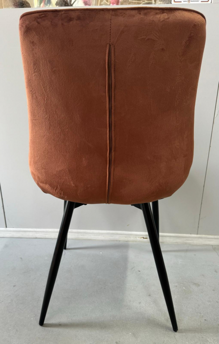 Scaun catifea HC-R08 maro [3]