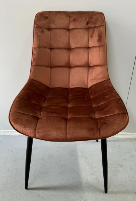 Scaun catifea HC-R08 maro [1]