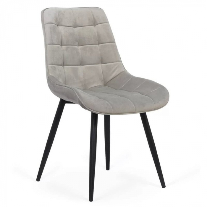 Scaun catifea HC-R08 gri [1]