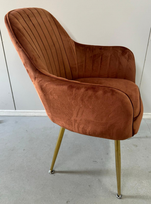 Scaun catifea maro [2]