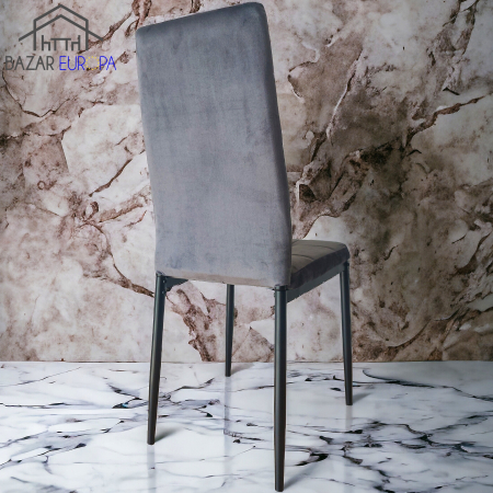 Scaun catifea gri [1]