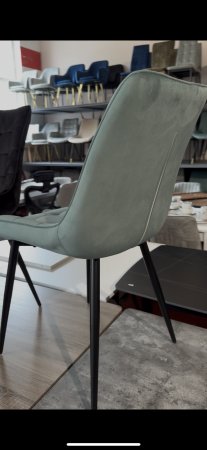 Scaun catifea HC-R08 verde deschis [1]