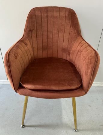 Scaun catifea maro [0]