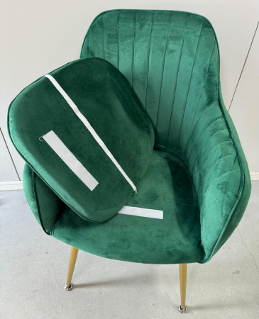 Scaun catifea verde [3]