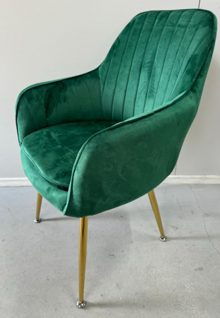 Scaun catifea verde [4]