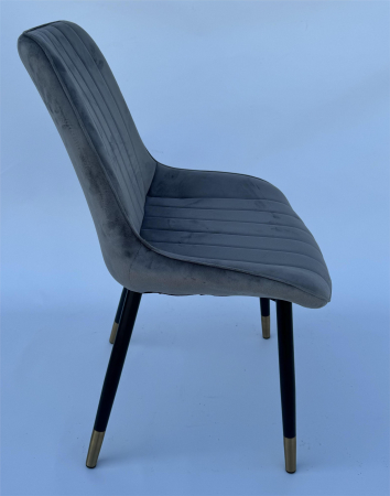 Scaun R08 gri-auriu [2]