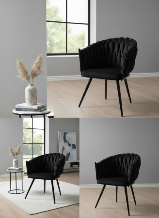 Scaun R33 negru [2]