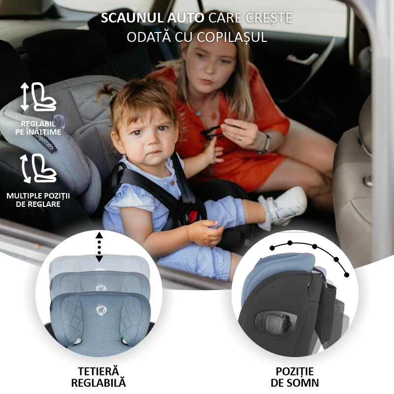 Scaun auto Coccolle Lyra reglabil pe inaltime si multiple pozitii