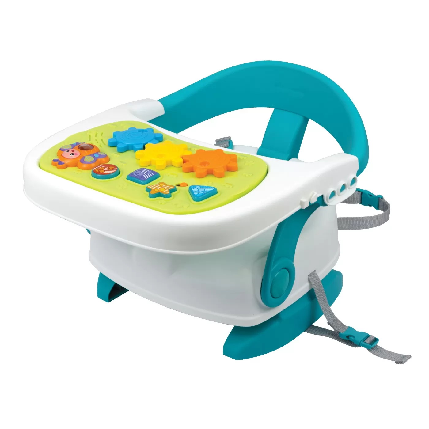 Scaunel Portabil 3 in 1 Winfun cu Tava de Activitati si Lumini