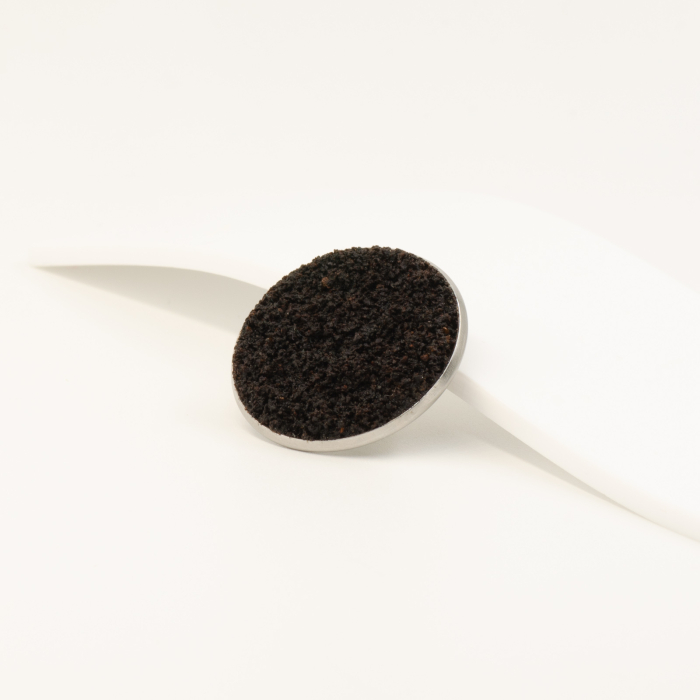 Broșă Pin Zaț de cafea - TEXTURE [1]