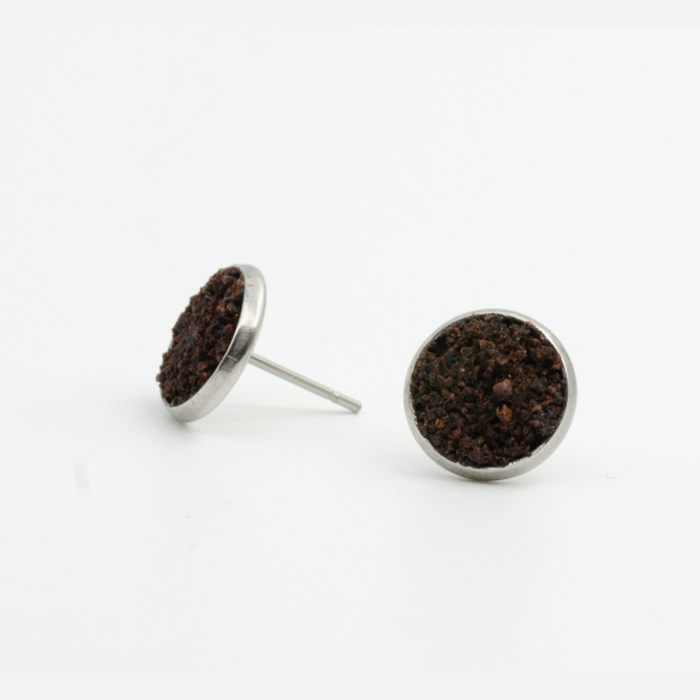 Cercei DROPS cu zaț real de cafea – colecția scuZAȚ [9]