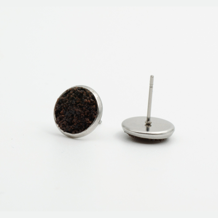 Cercei DROPS cu zaț real de cafea – colecția scuZAȚ [7]