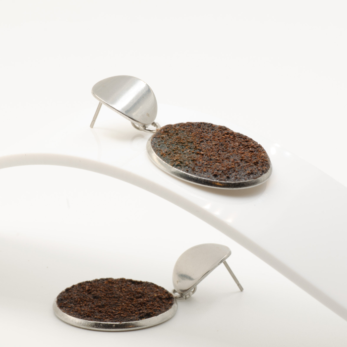 Cercei MOON cu Zaț de cafea [6]
