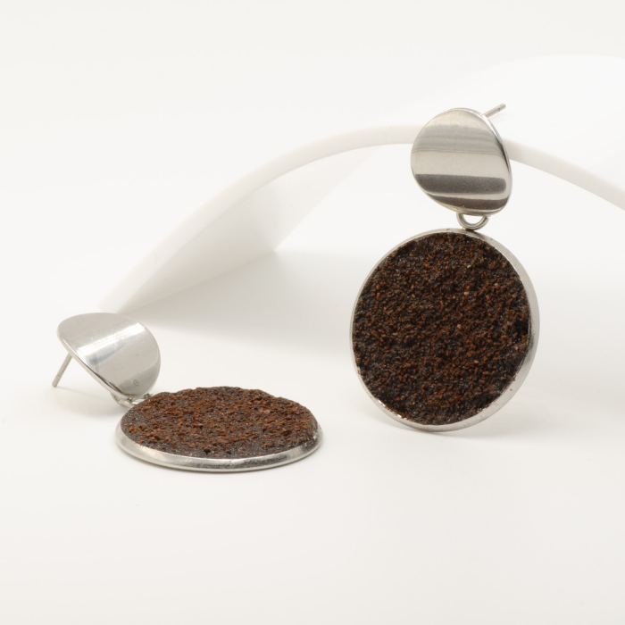 Cercei MOON cu Zaț de cafea [5]