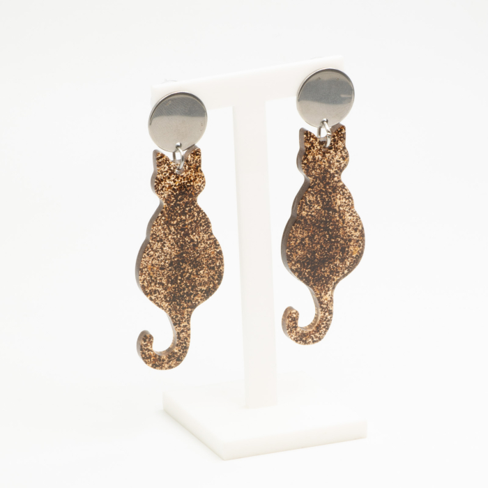 Cercei PurrfectMatch (1) în formă de pisici [2]